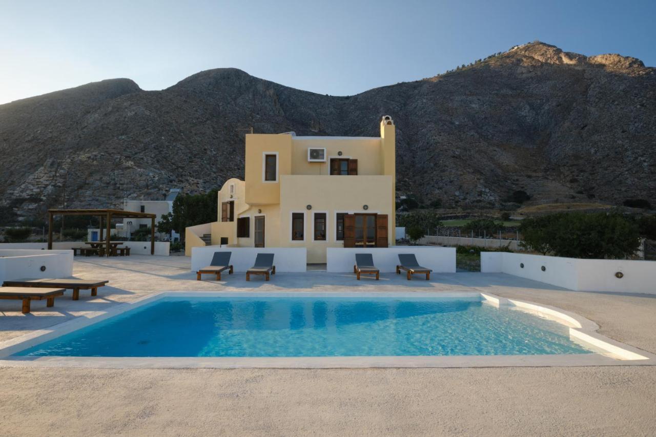 Private Villa Evgenia With Swimming Pool Perissa  Exterior photo